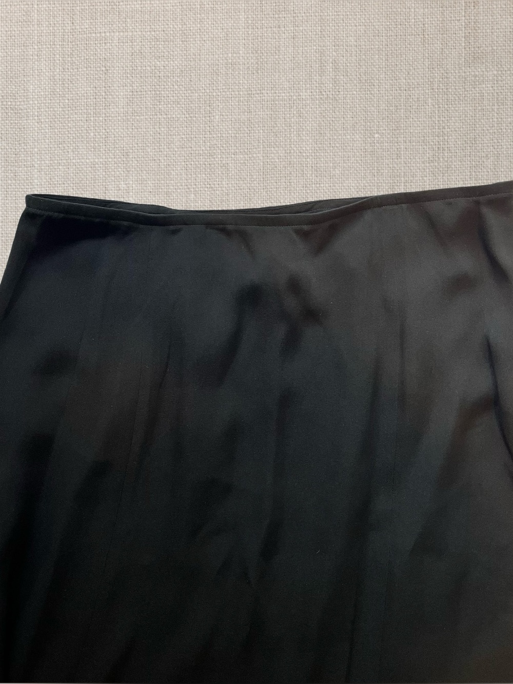 Classic Black A-Line Women's Skirt - Picture 4 of 5
